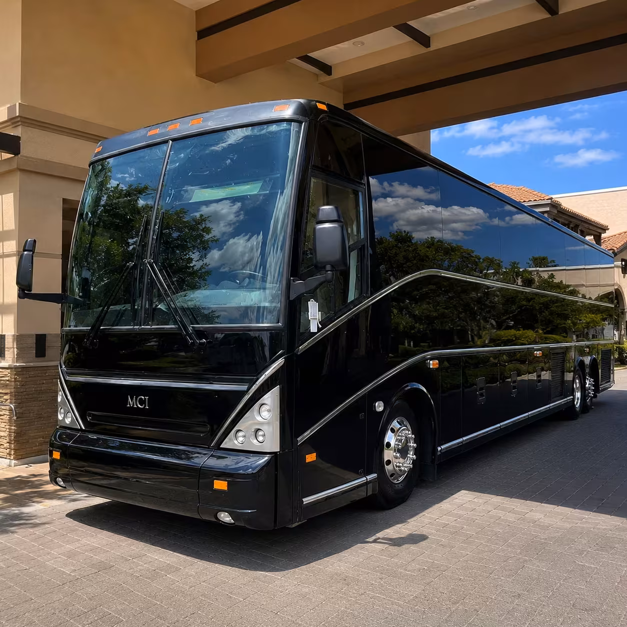 corporate event charter bus rentals in westminster