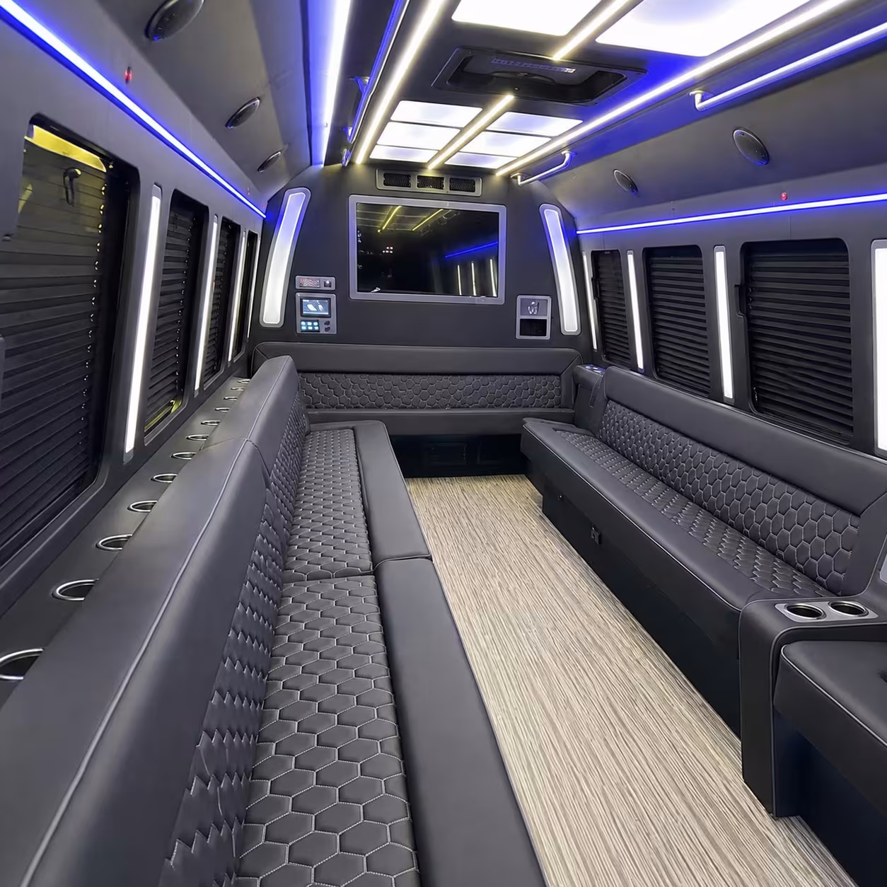 party bus interior