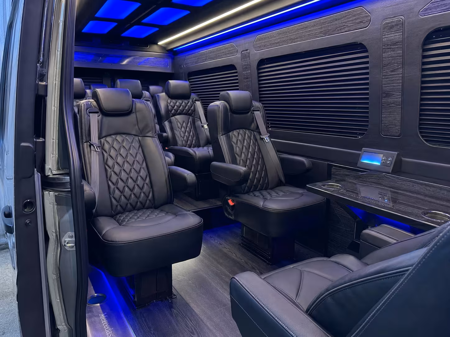 sprinter van transportation for groups and events across westminster